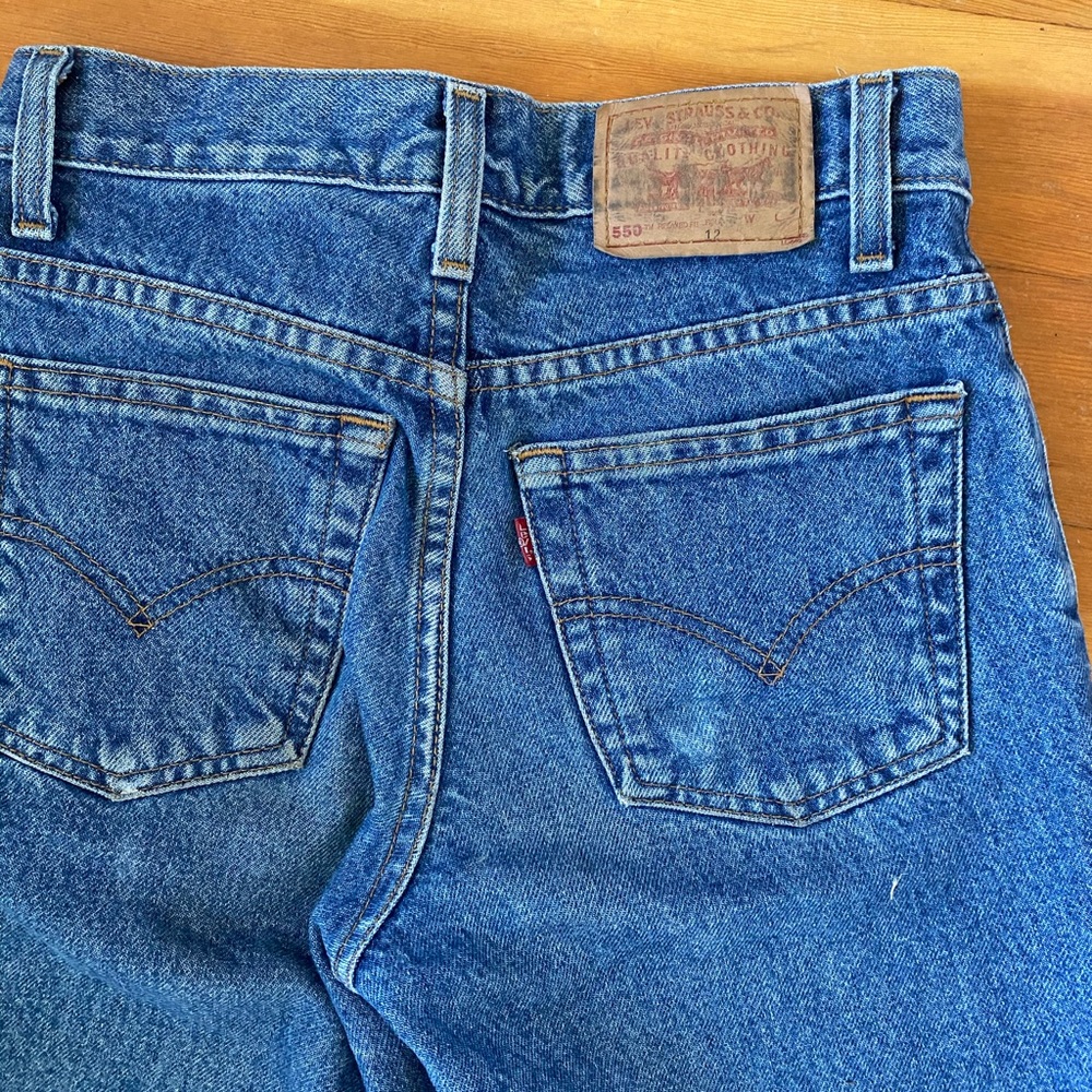 Levi’s 550 relaxed fit jeans